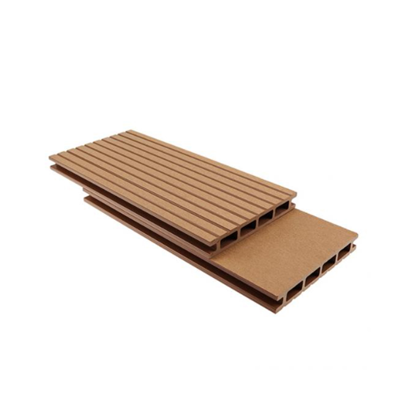 کفپوش چوبی کامپوزیت پلاستیکی SRL-DEK 145*21mm در فضای باز مقاوم در برابر آب و هوا